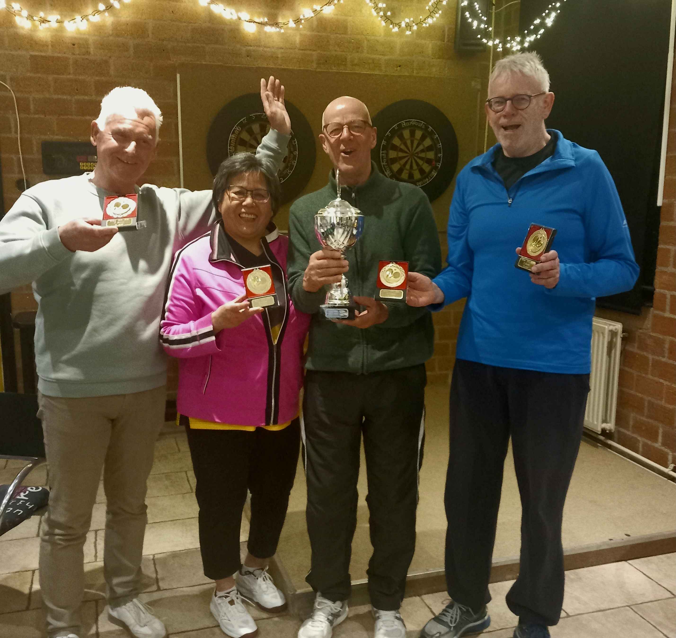 klein B klasse 1e prijs Leo Kok Sioe Lie van den Homberg Willem Kwappenberg en Ad Turk